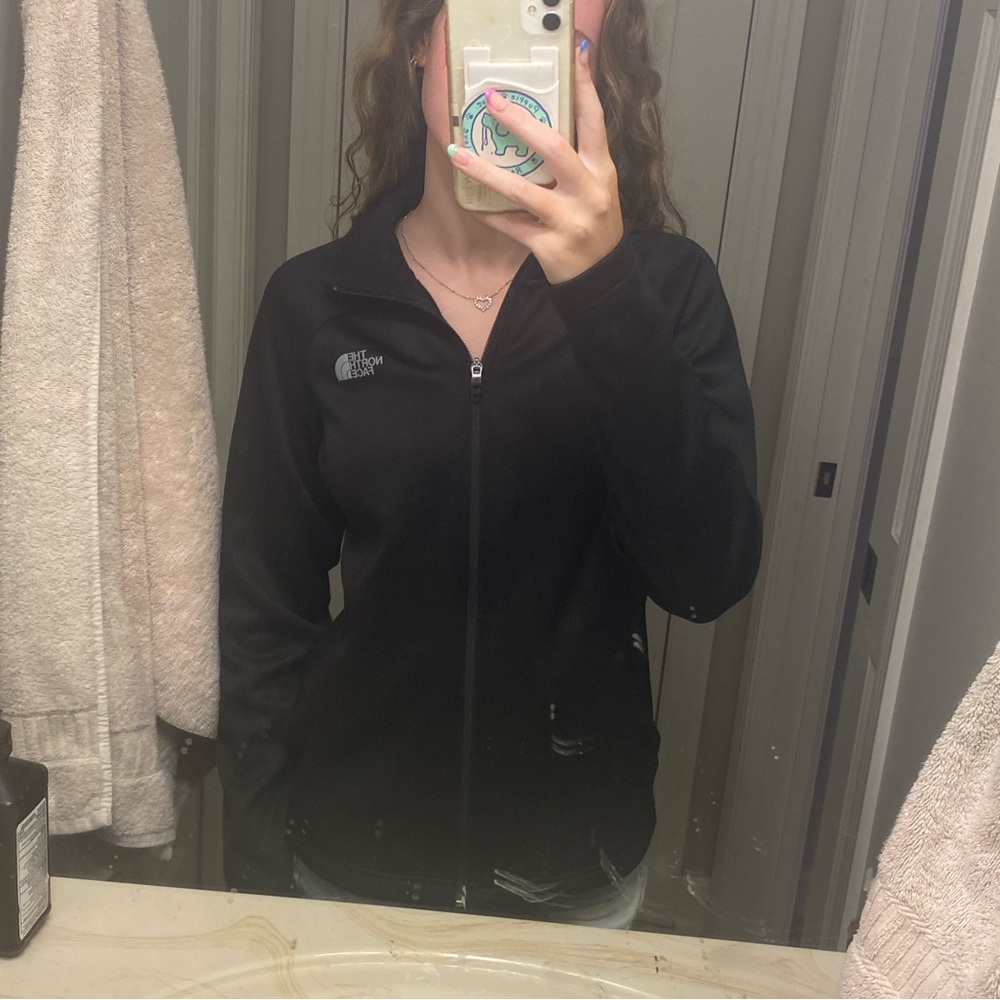 North Face- zip up jacket